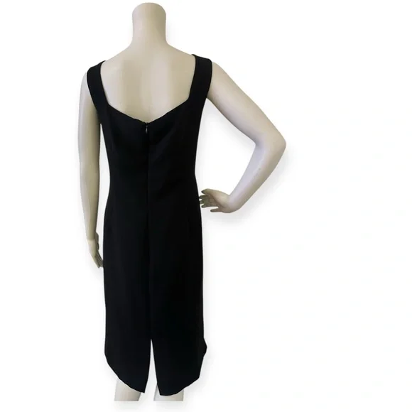 Studio 1 Elegant Black Sleeveless Dress - Picture 2 of 5